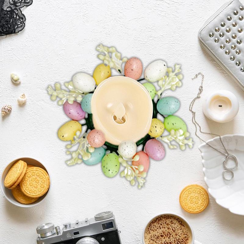 Ring Light Desk Small - Cincin Lilin Paskah Karangan Bunga Cincin