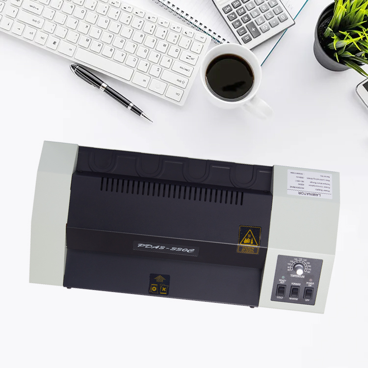 Laminator A3 Hot - Mesin Laminasi Panas Dingin Desktop Kecil