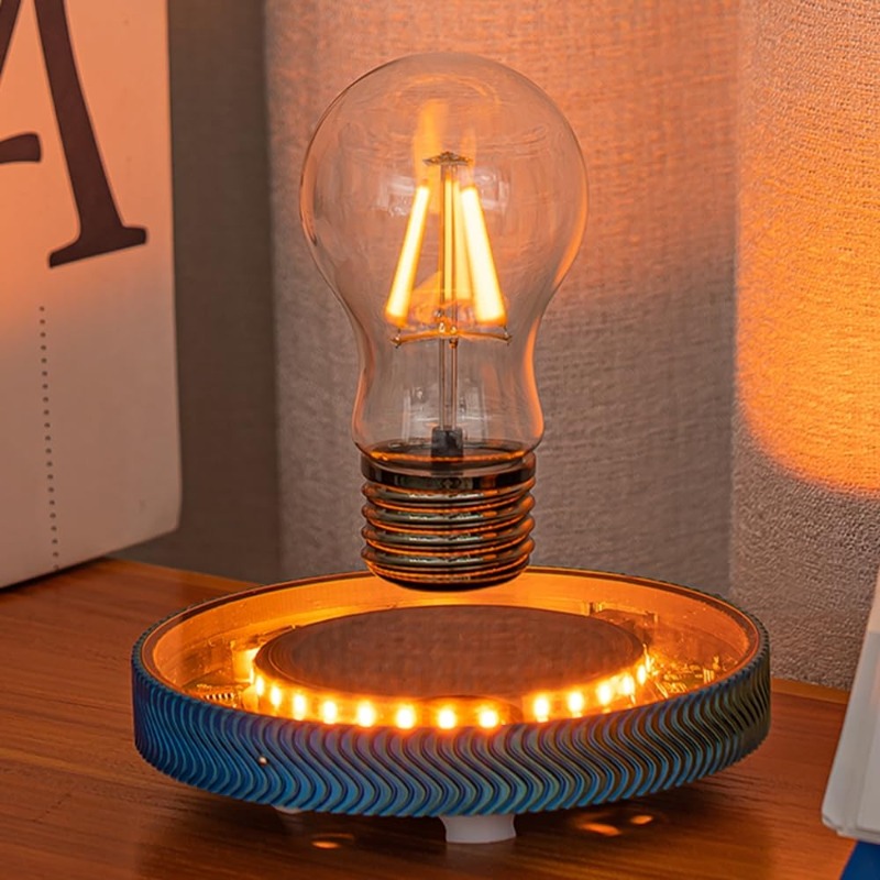 Office Technician - Lampu Meja LED Nirkabel Mengambang untuk