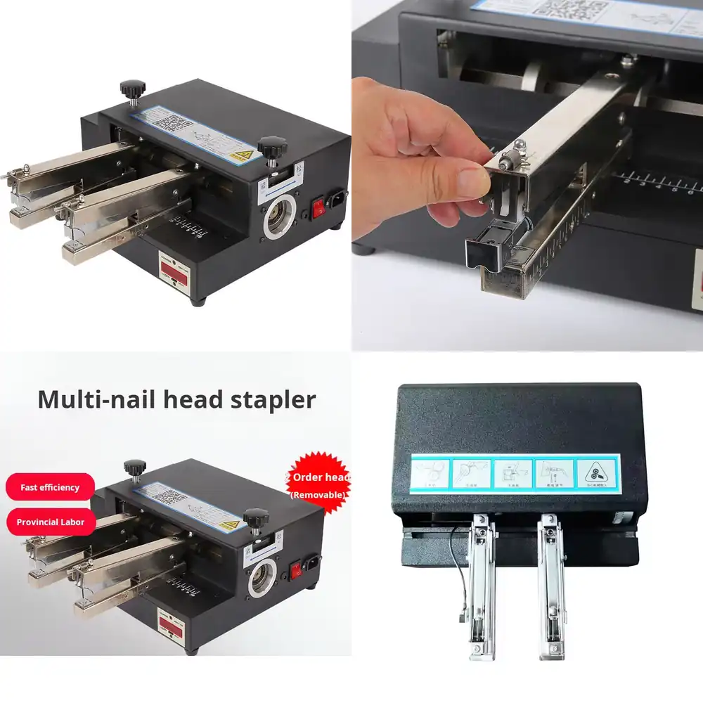 Electric Stapler Heavy - ENJOYBONG HJ-200 Heavy-Duty Jumbo 2 Kepala