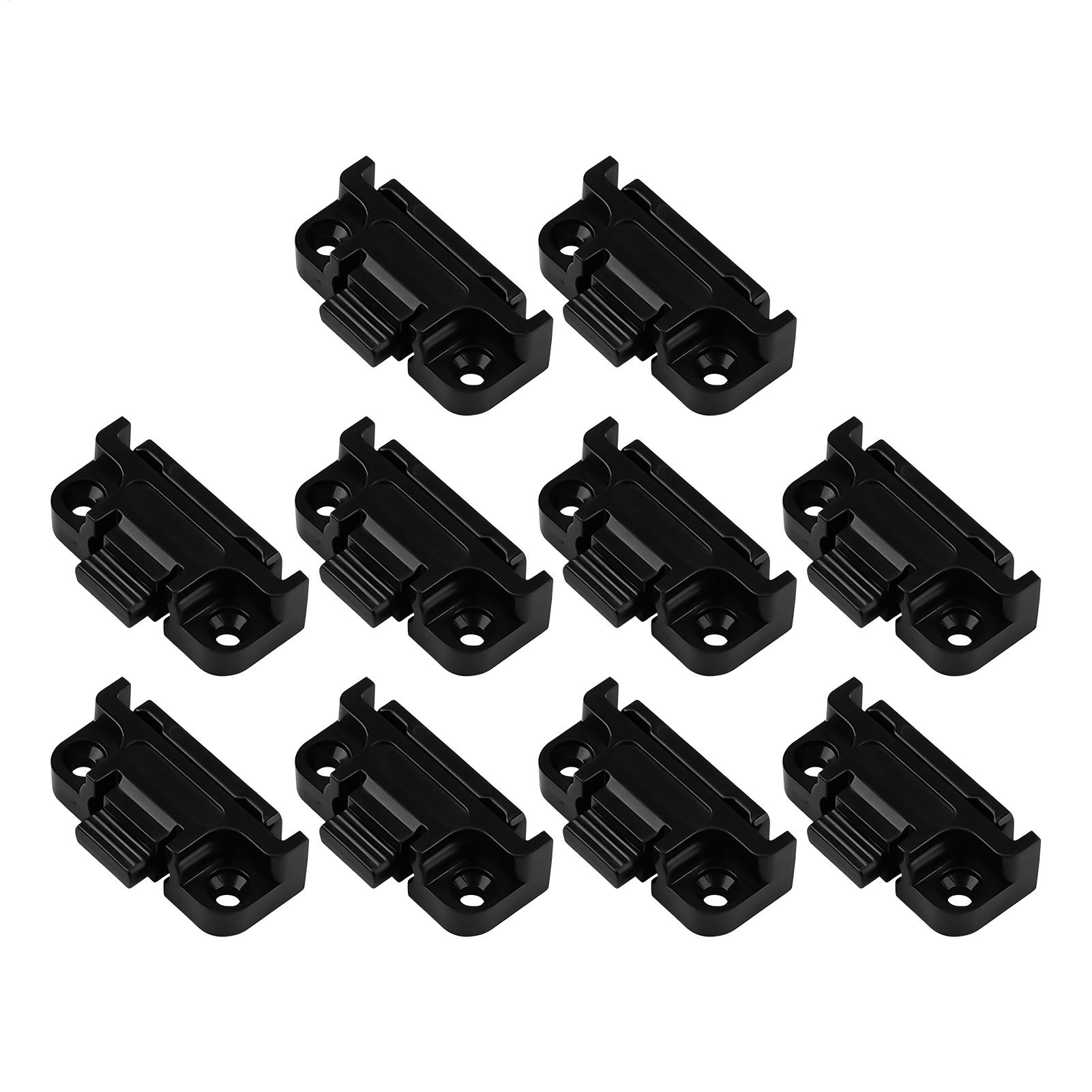 Office Technician - 10 PCS Klip Plastik Hitam Model