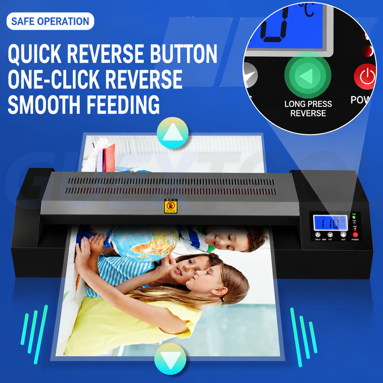 Mesin Laminasi Otomatis A3 Kon - Laminator A3 Hot ulasan dan harga
