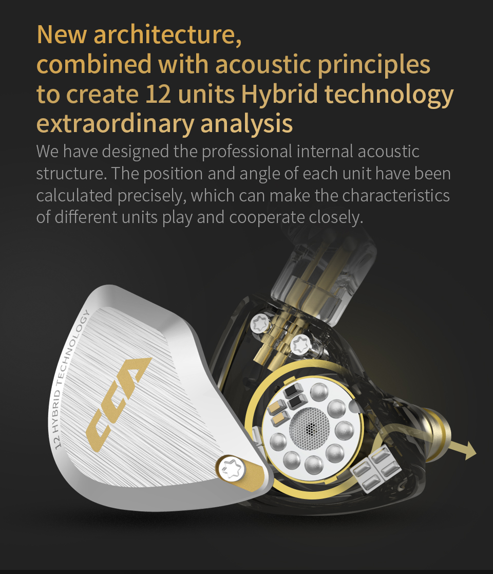 CCA C12 headphone logam in-Ear - Office Tech Essentials ulasan dan harga