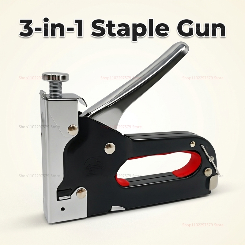 Kit Stapler Nail Gun 3 in 1 He - Electric Stapler Heavy ulasan dan harga