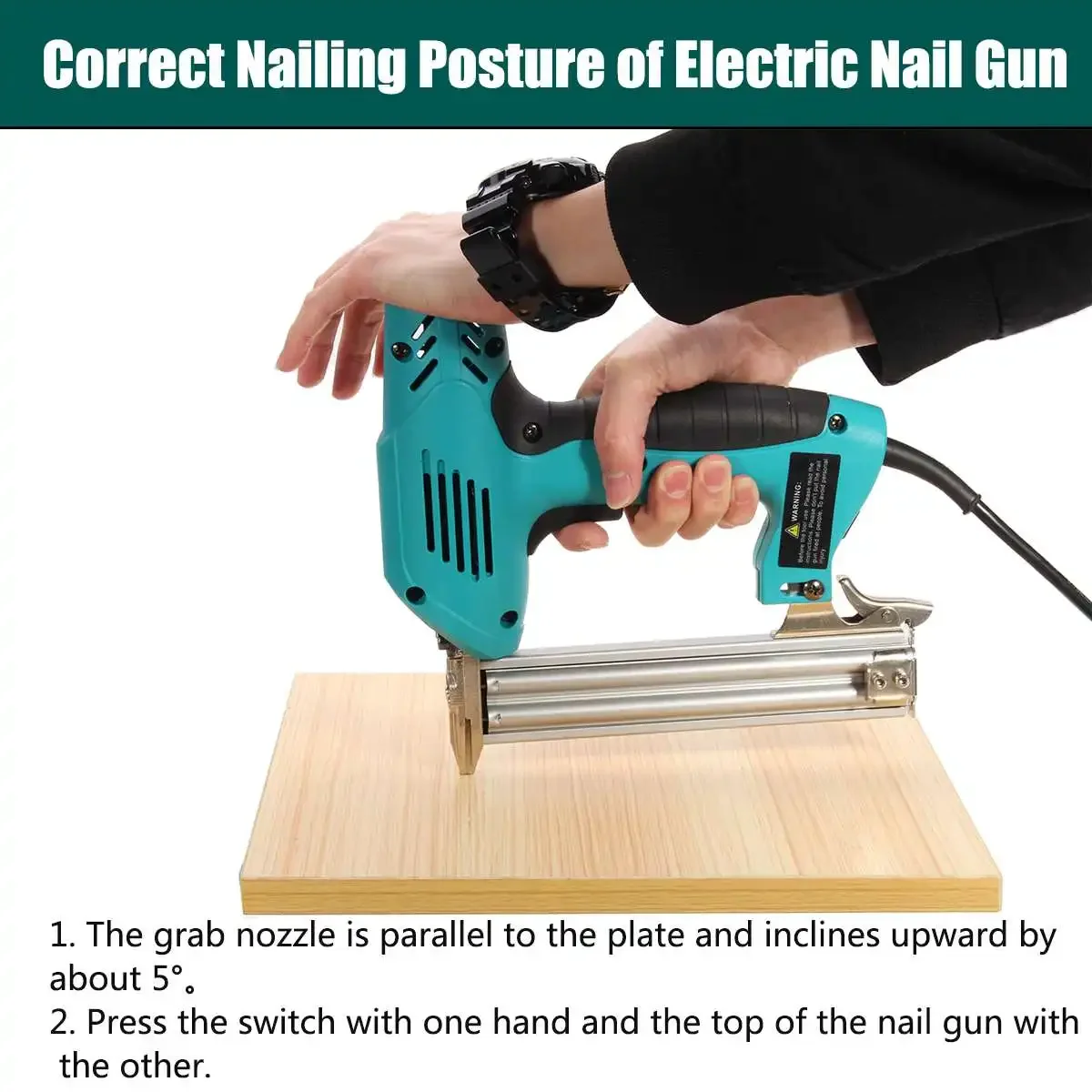 Pistol Paku Listrik 2000W 220V - Electric Stapler Heavy ulasan dan harga