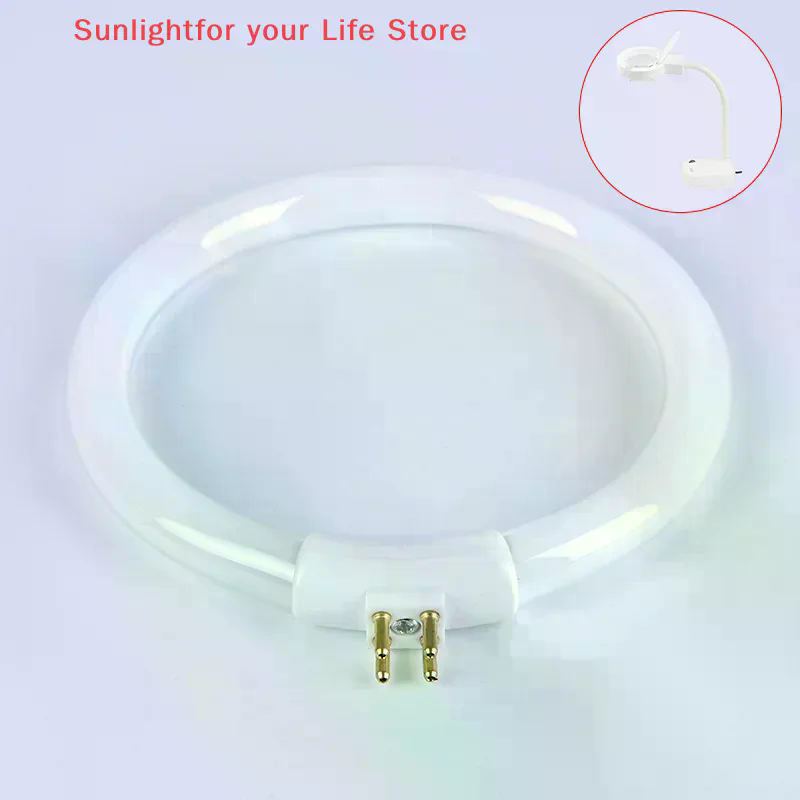 1 Buah Lampu Meja Kecil Bulat  - Ring Light Desk Small ulasan dan harga
