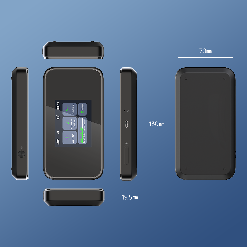 SRT873 5G Pro Mobile Hotspot R - 4G Lte Router Sim ulasan dan harga