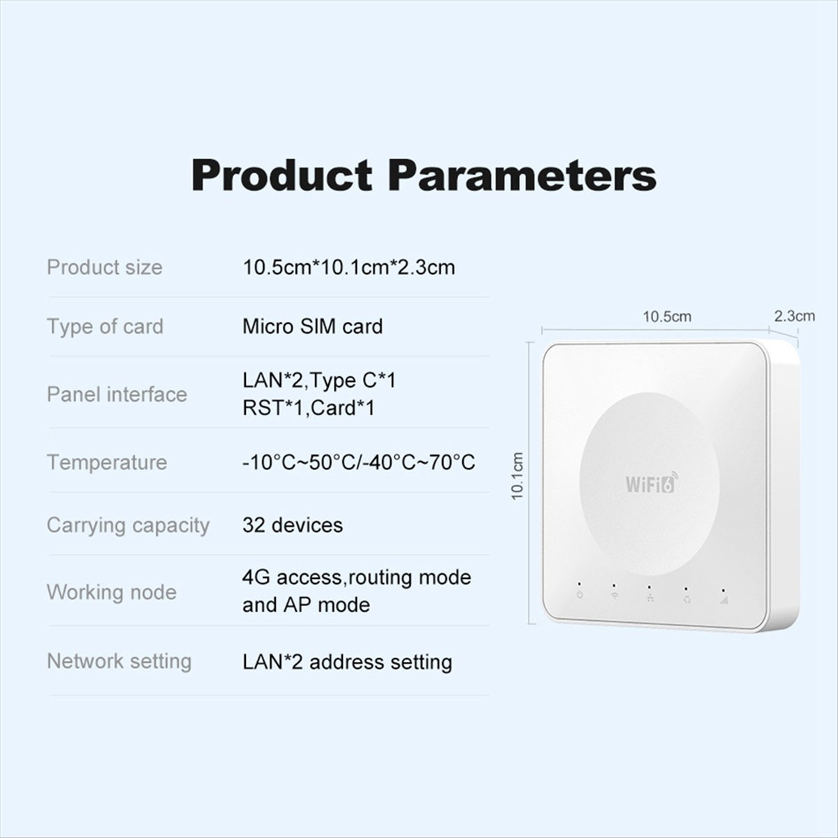 A10R 4G LTE CPE Router WiFi 6  - 4G Lte Router Sim ulasan dan harga