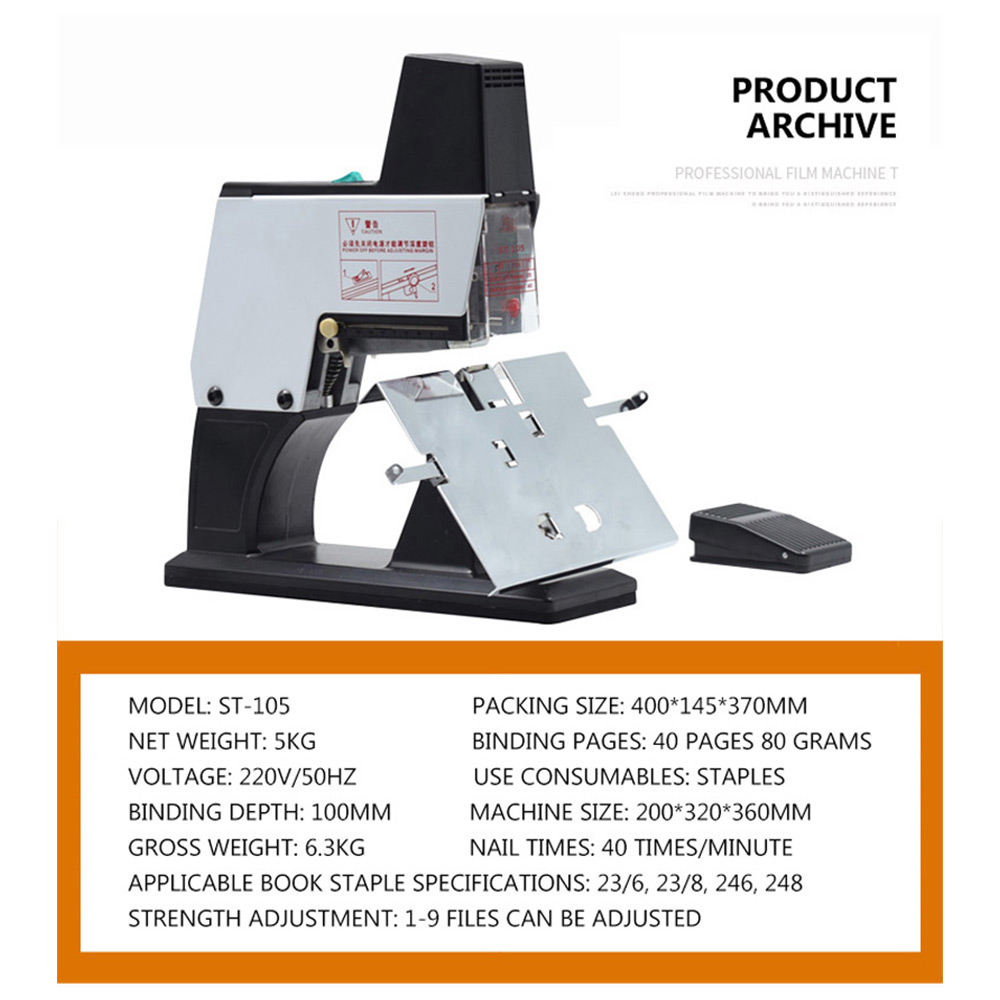 Mesin Penjilid Buku Elektrik 2 - Electric Stapler Heavy ulasan dan harga