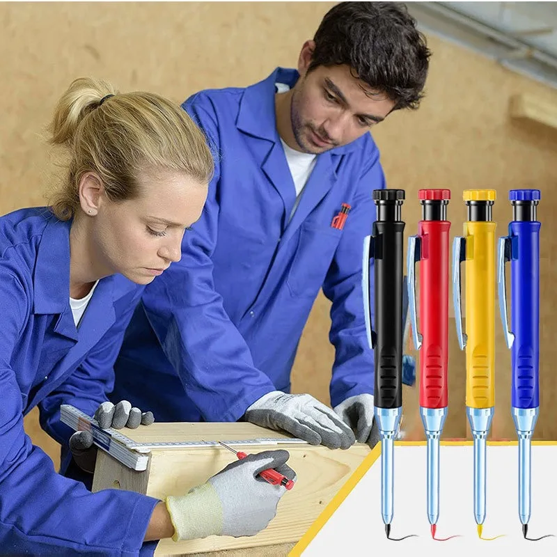 Pensil tukang kayu padat, alat - Office Technician ulasan dan harga