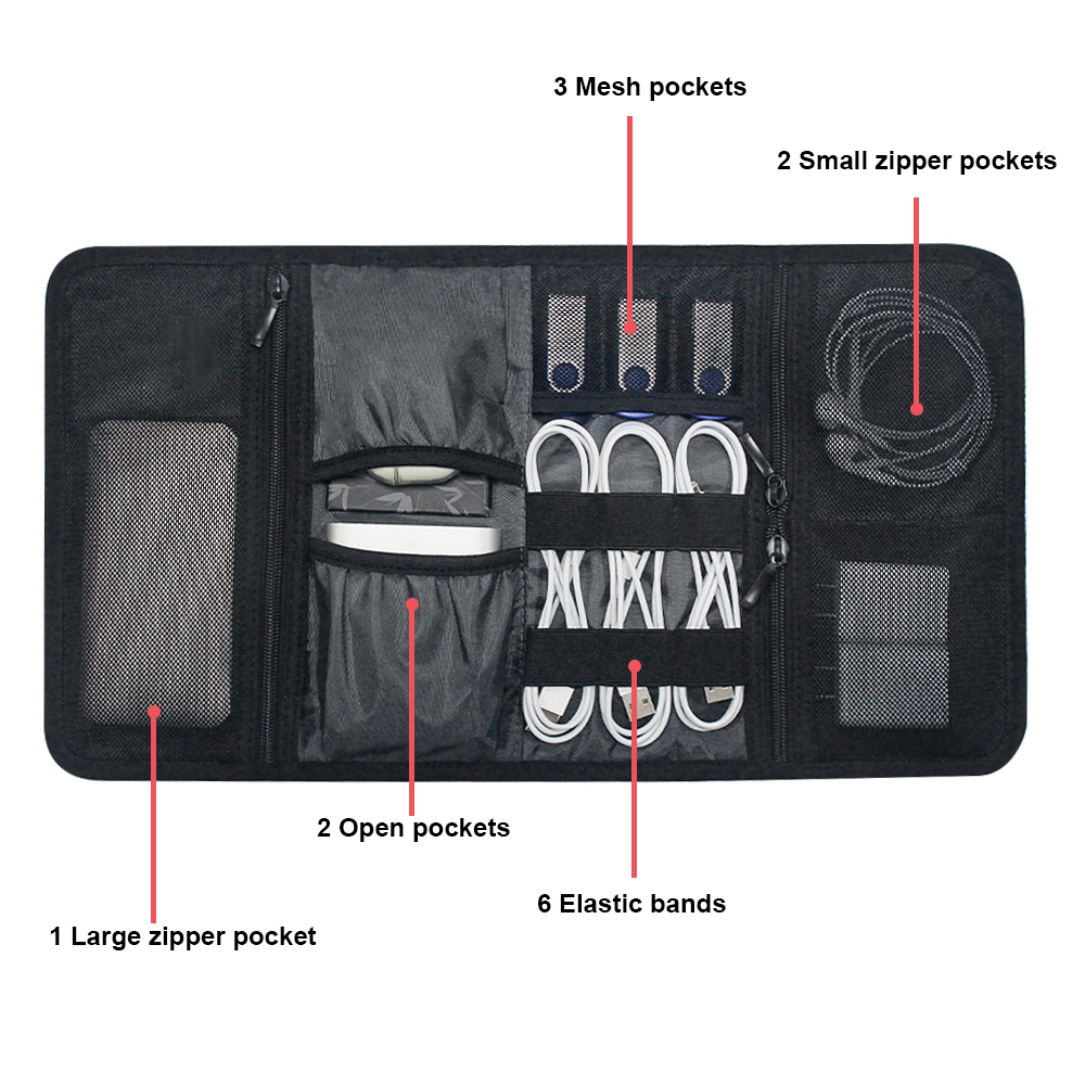Tas Organizer Teknologi Tempat - Office Technician ulasan dan harga