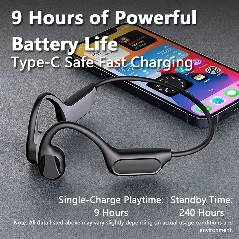 Earphone Bluetooth Konduksi Tu - Office Tech Essentials ulasan dan harga
