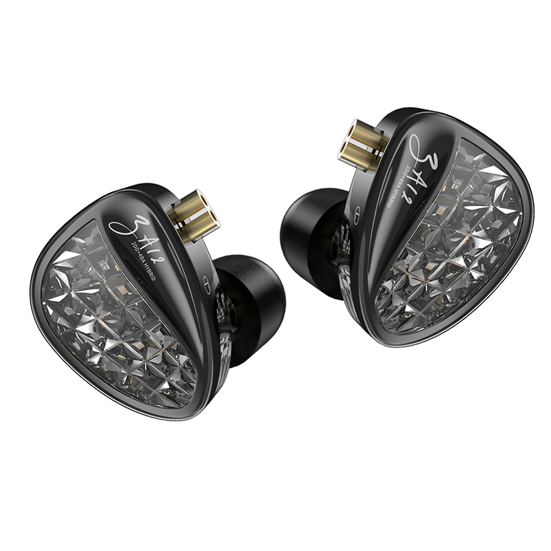 KZ ZA12 earphone Hybrid, Heads - Office Tech Essentials ulasan dan harga