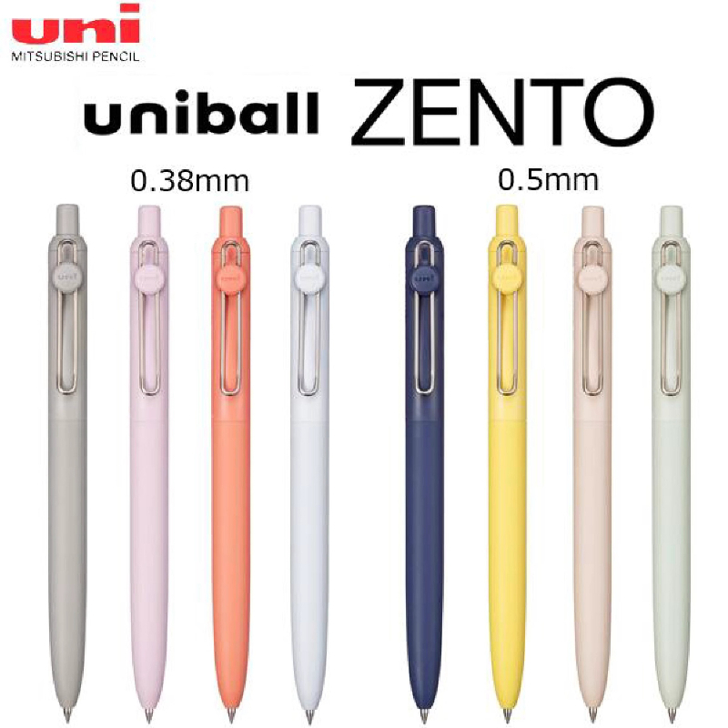 Pena Gel Uni-ball ZENTO 0.38mm - Office Tech Essentials ulasan dan harga