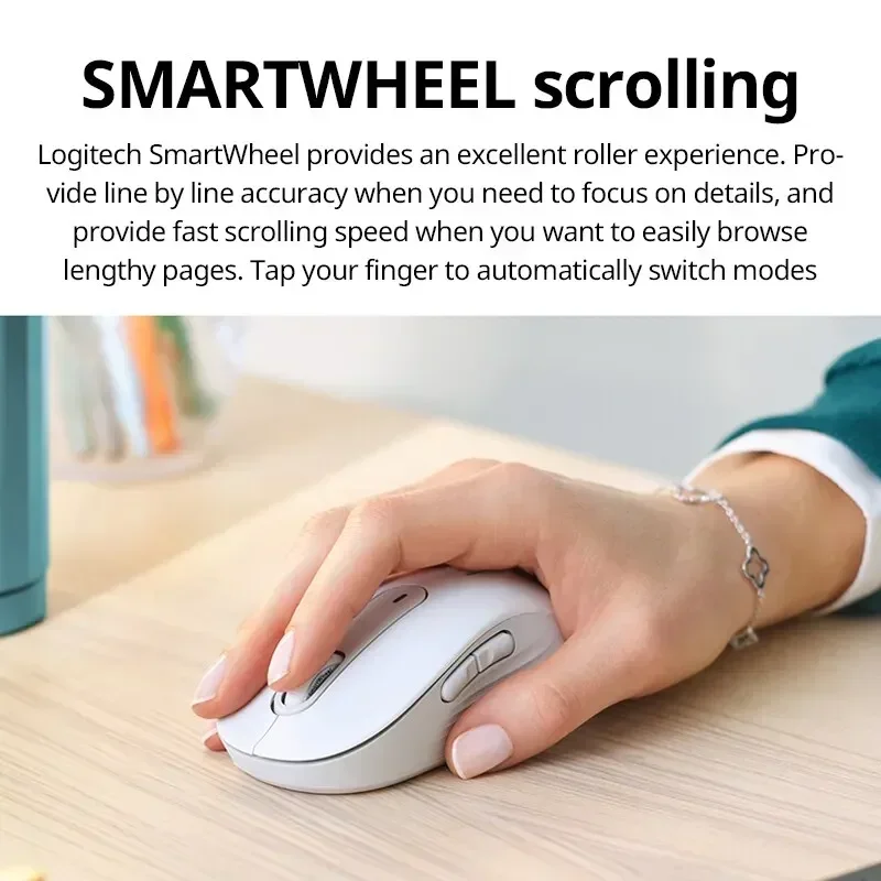 Logitech M650 M650L Mouse Blue - Office Tech Essentials ulasan dan harga