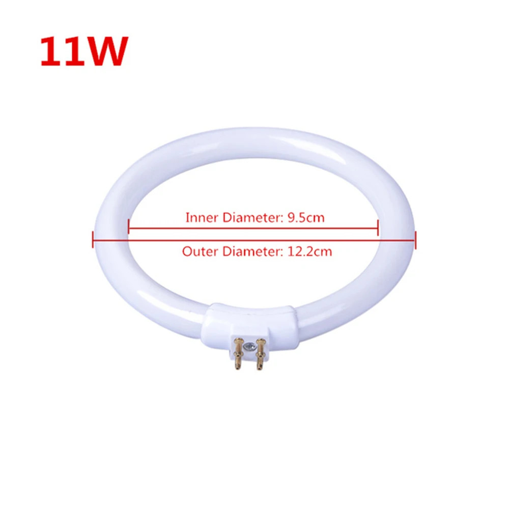 Lampu meja kecil putih T4 11W  - Ring Light Desk Small ulasan dan harga