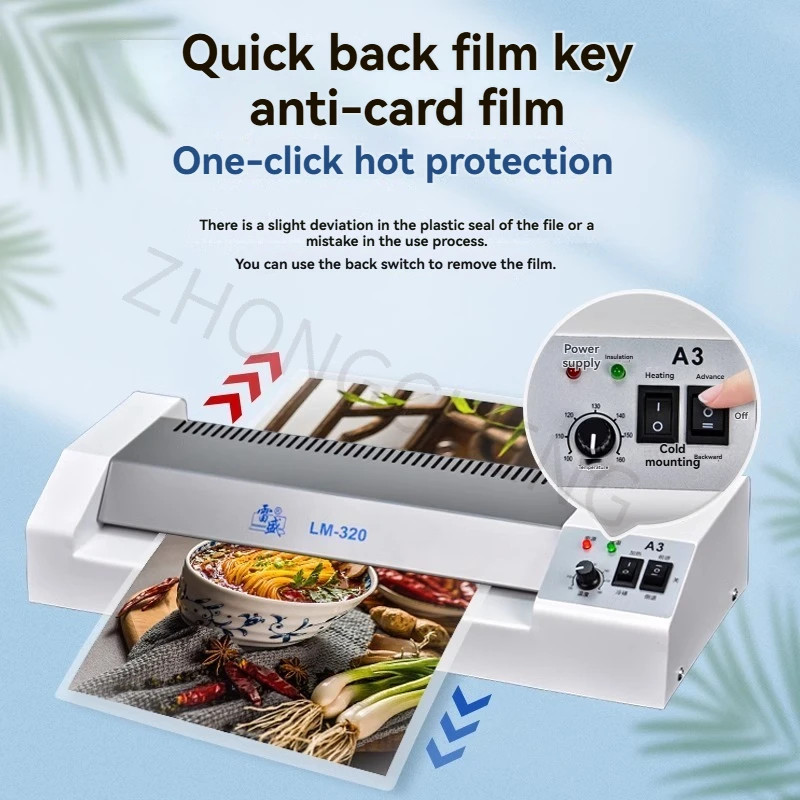 Mesin laminating kartu ID ding - Laminator A3 Hot ulasan dan harga