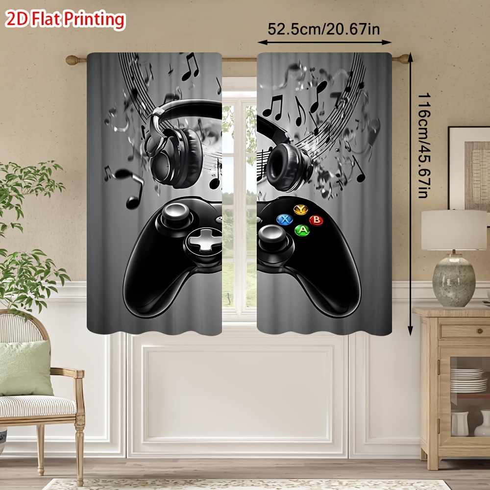 2 Buah Tirai Pengontrol Game H - Office Print Tech ulasan dan harga
