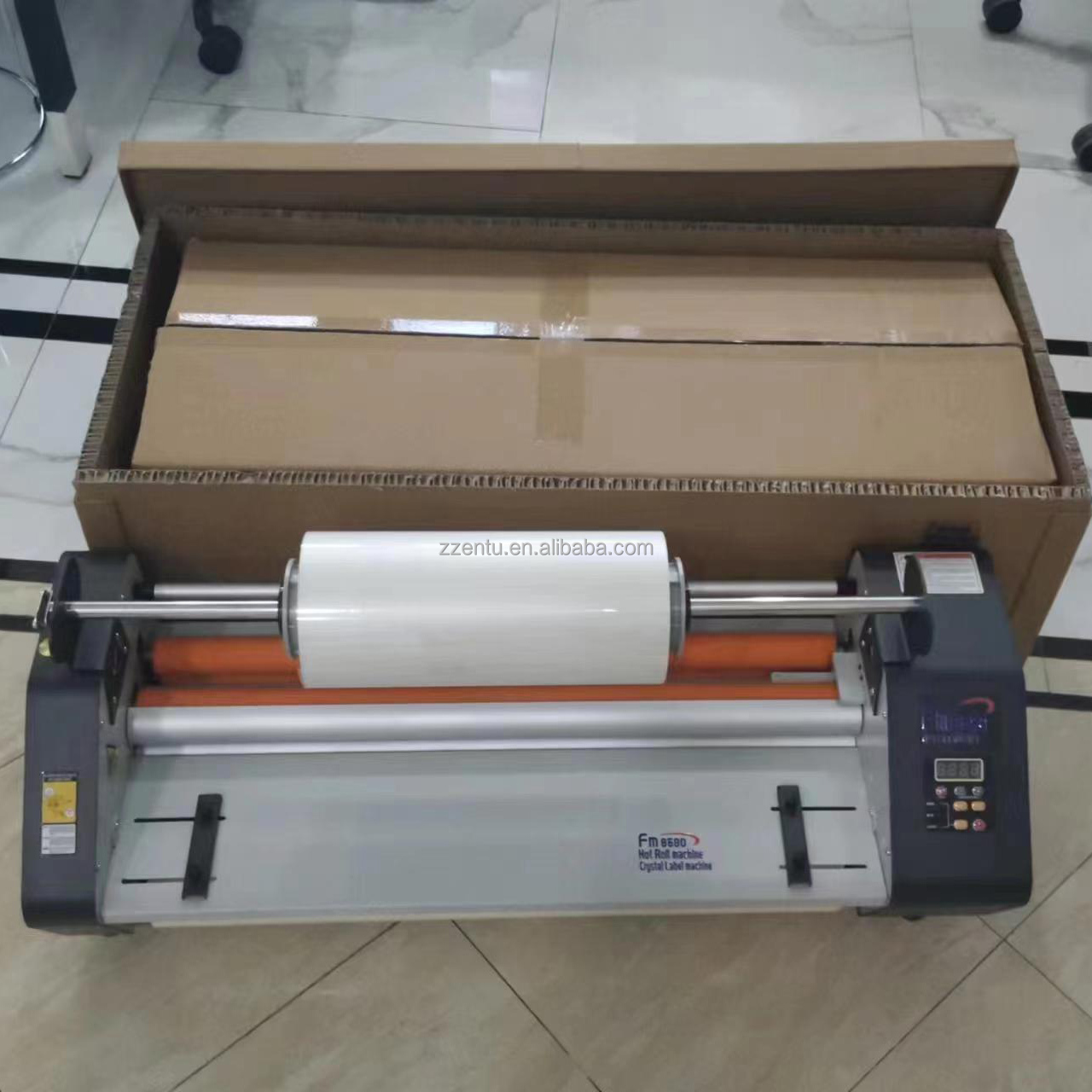 Mesin Laminasi Dingin Panas FM - Laminator A3 Hot ulasan dan harga